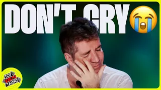 Simon Cowell BREAKS DOWN CRYING For Real After EMOTIONAL Auditions! 😭