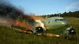 Satisfying Airplane Crashes, Bailout Fails & More! V301 | IL-2 Sturmovik Flight Simulator Crashes