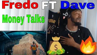 American REACTS to UK RAPPER! Fredo ft Dave ( Money Talks )