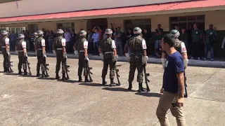 Ordem Unida Sem Comando da 1A Cia de Guardas