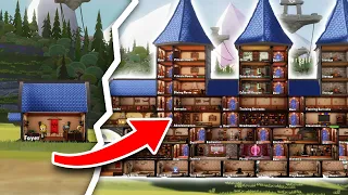 WIZARD Tower Base Builder!? - Artificers Tower - Management Colony Sim