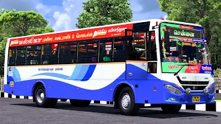 Tnstc - Kumbakonam Bus | Pudukootai-Chennai | Express | With Melodies | Ets2 Gameplay | SP GAMING