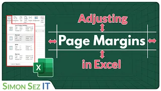 Changing the Margins in Microsoft Excel