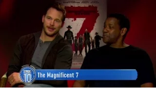 The Magnificent Seven: Chris Pratt & Denzel Washington | Studio 10