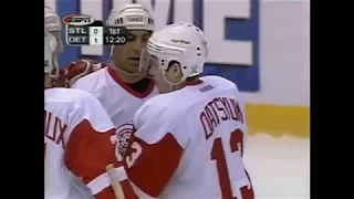 Pavel Datsyuk's First NHL Playoff Goal