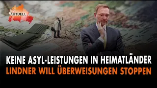 Lindner: Keine Asylleistungen ins Ausland