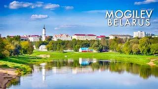 Walks in the city center #Mogilev, #Belarus 4K 👉 Marked places on Google maps ℹ️