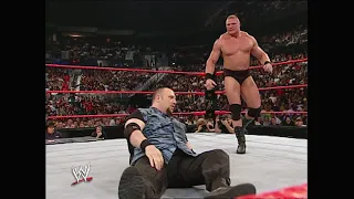 Brock Lesnar vs. Bubba Ray Dudley: Raw, May 27, 2002