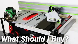 Table Saw vs Track Saw vs Circular Saw! Which Should You Buy?