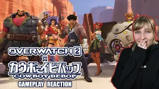 Cowboy Bebop x Overwatch Gameplay Reaction