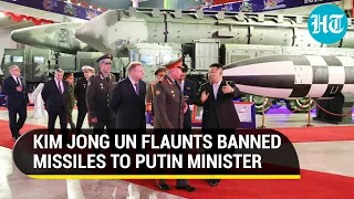 North Korea's Kim Dares West; Shows Off Banned Missiles To Russian Defence Minister | Watch