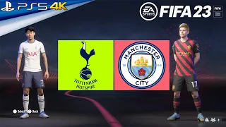 FIFA 23 - Tottenham vs Manchester City | Premier League 22/23 | PS5 | 4K