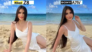 Nikon Z8 Vs Sony A7IV Camera Test Comparison | Nikon Z8 Camera