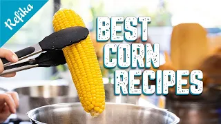 3 Things You Can Do With CORN 🌽 How to Boil Corn? | Corn Tempura | Corn With Melted Cheese