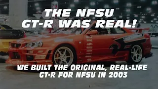 THE NFSU SKYLINE GT R was a REAL CAR!