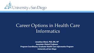[Webinar] Career Options in Health Informatics