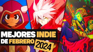 TOP 15 - ¡MEJORES Juegos INDIE de FEBRERO 2024! ✅ | no comentado