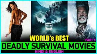 Top 10 DEADLY SURVIVAL Movies In Hindi/Eng On Netflix & Amazon Prime (Part 5)