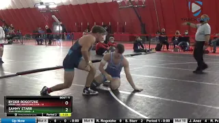 USAW TOA Club Duals HS Boys/[boutNo] 175 Ryder Rogotzke Prior Lake Wrestling Club Vs Sammy Starr T