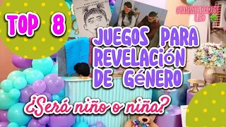 Juegos para revelación de género divertida 2024 💜🍼👶 | gender reveal games 🎉🎉