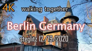 [4K] Steglitz - Berlin City Walking together #01 - Germany - 인터넷으로 함께 걷기.