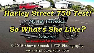 Harley Street 750 Test Ride! - So What's She Like? | TestRides