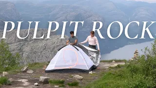 The most beautiful hike in Norway? Wild Camping on Pulpit Rock and exploring Stavanger