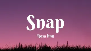 Rosa Linn - Snap ( lyrics / tradução )