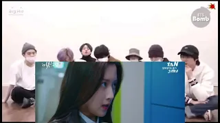 BTS REACTION to MOON GA YOUNG(jugyeong) Dancing 'MARIA' by Hwa Sa || TRUE BEAUTY