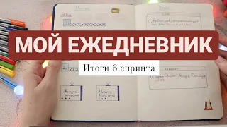 ИТОГИ ШЕСТОГО СПРИНТА| МОЙ ЕЖЕДНЕВНИК |ПЛАНИРОВАНИЕ|ОФОРМЛЕНИЕ ЕЖЕДНЕВНИКА НА ЯНВАРЬ|bullet journal