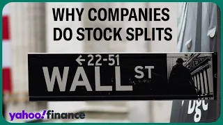 Why public companies do stock splits