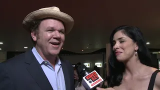 John C. Reilly & Sarah Silverman interview (WRECK IT RALPH, 2012)