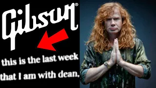 Will He REALLY Be Gibson's Next Signature Model? | Dave Mustaine Leaves Dean for...?