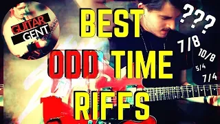 TOP 10 ODD TIME RIFFS | The Best Riffs You Should Learn With Odd Time Signatures!