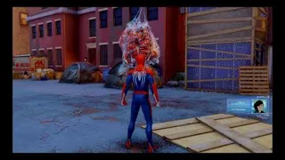 Marvel's Spider-Man fighting with Prisoners