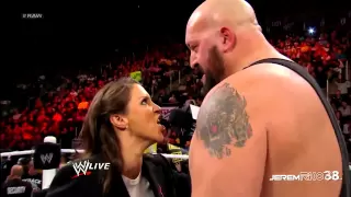 Stephanie McMahon Slap & Fires Big Show - Raw - October 7, 2013