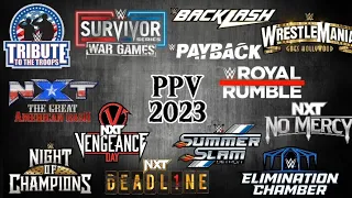 All WWE PPV Theme Songs of 2023