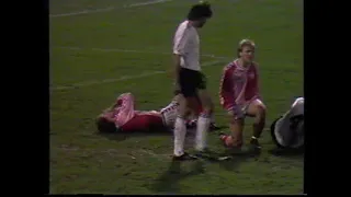 Olympic 88 Qualifier Denmark v Germany 18th NOV 1987