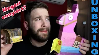 FORTNITE LÁMÁT és LÁDÁT NYITOTTAM ÉLŐBEN ! MEGÉRI ENNYIÉRT? | FORTNITE ZSÁKBAMACSKA UNBOXING