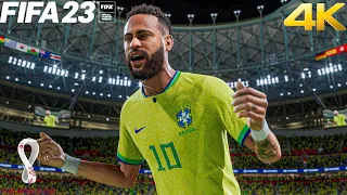 FIFA 23  - Brasil vs Servia | Qatar 2022 Copa do Mundo | PS5™ [4K60]