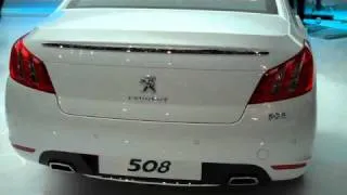 Peugeot 508 walkaround at Paris