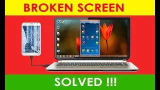 How To Use Broken Phone using Vysor on PC/Laptop? Broken Screen Solved!