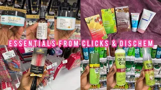 Vlog: Clicks & Dischem For Your Hair Essentials | Boardwalk Mall | Mini Haul #vlog #windowshopping