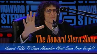 Stern Show Clip   Howard Talks To Jason Alexander About Susan From Seinfeld