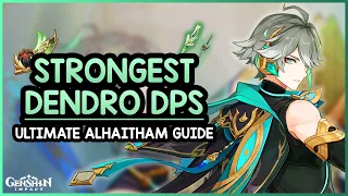 ULTIMATE ALHAITHAM GUIDE • Best Alhaitham Build: Artifacts, Weapons, Team, Showcase | Genshin Impact