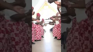 Dancing at Catholic Mass in Africa  Mozambique