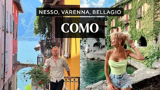 Milano'ya Bir Tren Uzaklığındaki Cennet | Como Gölü, Bellagio, Nesso, Varenna VLOG