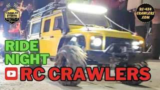 Rc crawler festival Hérinnes 2024 rc crawlers 4x4 nocturne ride out rc scaler event  4X4