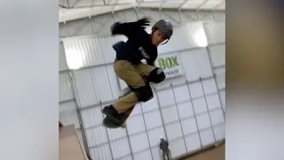 11 Year Old Does First 1080 on Vert!