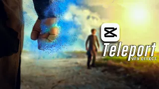 TELEPORT VIDEO EFFECT | VFX TOTURIAL | capcut video editing tutorials |